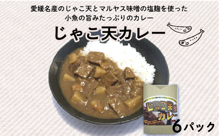 [ じゃこ天 ] じゃこ天カレー6パック
