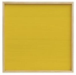 「土佐とれい」四万十ヒノキ 厳選柾目 片面カラー 黄色