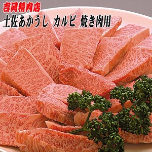 土佐あかうし カルビ (焼肉用) 約500g 幻の和牛 [グレイジア株式会社] [ATAC031]