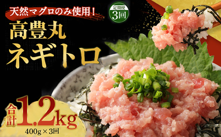 【3回定期便】【訳あり】【コロナ緊急支援品】高豊丸 ネギトロ 合計1.2kg (400g×3回) ふるさと納税限定 高品質 マグロ たたき まぐろのたたき 訳あり 寿司 小分け 海鮮丼 手巻き寿司 惣菜 規格外 不揃い コロナ 緊急 冷凍 故郷納税 送料無料 tk017