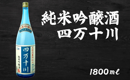 日本酒 純米吟醸 四万十川 1800ml×1本 純米吟醸 高知県 安芸市