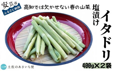 塩漬けイタドリ