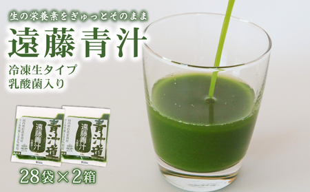 遠藤青汁2箱 国産ケール100% (冷凍生)