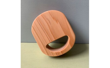 木のおもちゃ ヒノキのガラガラ 木製 雑貨 高知県 木 ぬくもり雑貨 [TAKEDA GANGU] [BQDN004]