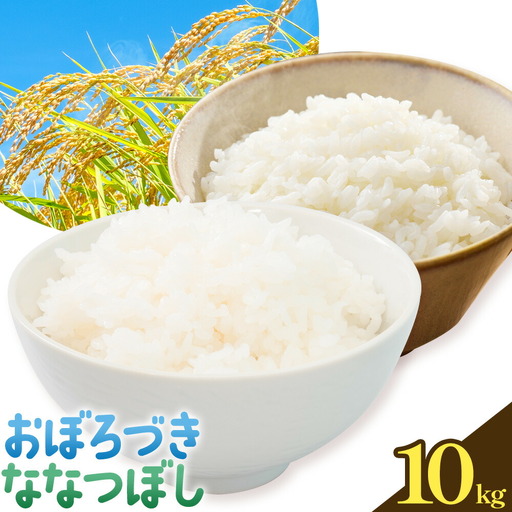 令和7年産 おぼろづき＆ななつぼし 各5kg 計10kg 食べ比べセット 北海道