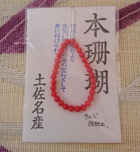 海の秘宝珊瑚:赤ちゃんのお守りD お守り