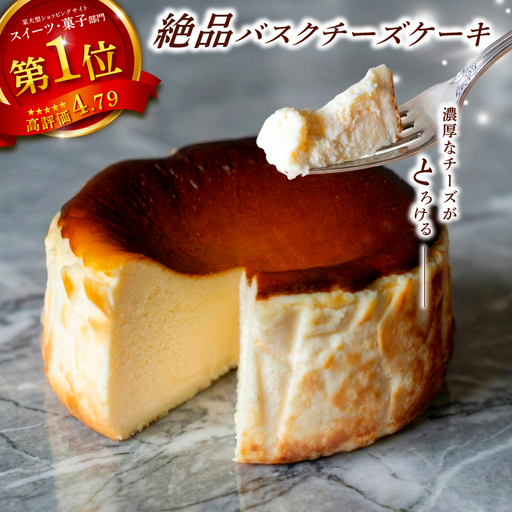 バスクチーズケーキ 5号 ケーキ ケーキ