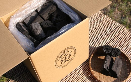 四万十市産 黒炭(樫7kg/箱×1箱)