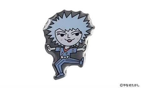 香美市イメージキャラクターピンバッジ(瀧のシブキちゃん) ピンバッジ バッジ やなせたかし やなせたかし先生デザイン 香美市限定 ふるさと納税限定 高知県 香美市