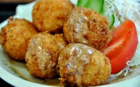 カニクリームコロッケ 15個 料理屋「富士」