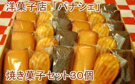 [四国一小さな町の洋菓子店] パナシェの焼き菓子セット 30個