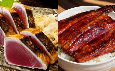 カツオのたたき 国産うなぎ蒲焼 半年 6ヶ月 定期便 6ヶ月 定期便 藁焼き かつお たたき 国産 うなぎ 蒲焼き 鰻 かば焼き 鰹たたき 鰹 魚 魚介類 刺身 高知 本場 人気 鰹のたたき ふるさと納税