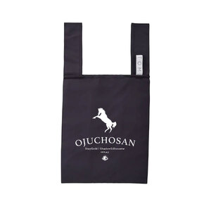 [オジュウチョウサン]丸めて使えるエコバッグ