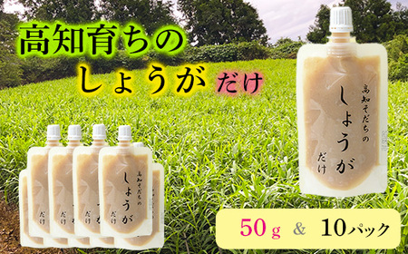 高知そだちのしょうがだけ（50g×10パック）
