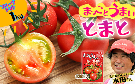 まっことうまい!水田さんのフルーツトマト[約1kg / 化粧箱入]