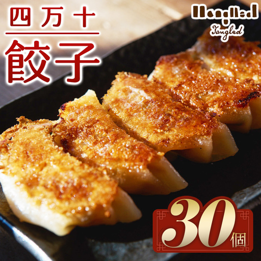 高知県四万十町の食と地域の魅力を包んだ「四万十餃子」 30個入り 餃子 冷凍餃子 国産餃子 麦豚 生姜 四万十町 手包み