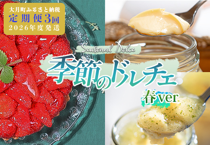 [定期便 3回]スイーツ ドルチェ チーズケーキ プリン いちご イチゴ チーズタルト 3〜5月