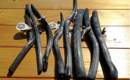 水をおいしくする備長炭マドラー