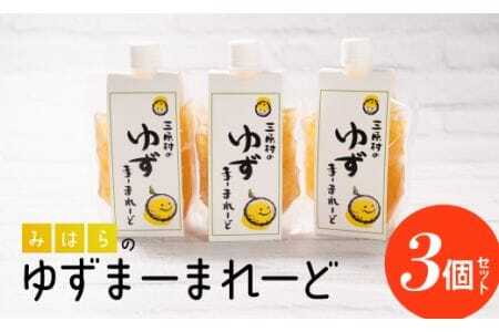 三原村のゆずまーまれーど(3個セット)