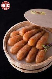 「食品添加物不使用」極み明太子 檜樽入(600g)