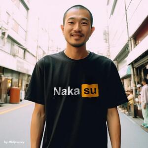 NakaSu Tシャツ（中洲）XLサイズ