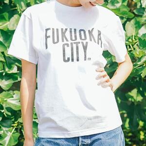 FUKUOKA CITY T-shirt(フクオカシティTシャツ)ネイビー・XLサイズ