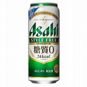 【定期便3回】【博多工場産】アサヒビール　スタイルフリー500ml ６缶パック×4 ケース入り | スタイルフリー
