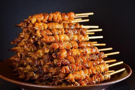 ぐるまき鶏皮(味付け7本入3パックセット)
