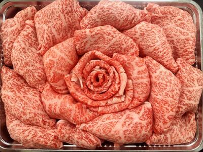 【博多大丸おすすめ品】「堀ちゃん牧場」フラワーミート博多和牛しゃぶしゃぶ用600g