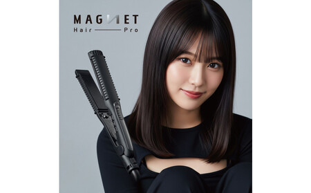 [福岡市] ホリスティックキュアーズ マグネットヘアプロ ストレートアイロン 120℃〜200℃ 海外対応 交流(コード)式 ブラック HCS-G03DG [ 美容家電 おすすめ 家電 ]