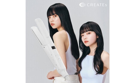 [福岡市] クレイツ 9012 イオンストレートアイロン 120℃〜200℃ 海外対応 交流(コード)式 ホワイト CS-G9012W [ 美容家電 おすすめ 家電 ]