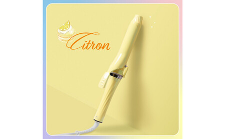 [福岡市] クレイツ マカロンカールアイロン 32mm 120℃〜200℃ 海外対応 交流(コード)式 シトロン CCM-G32Y [ 美容家電 おすすめ 家電 ]