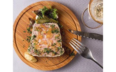 パテ・ド・カンパーニュ300g マスタード30g付 [福岡市]