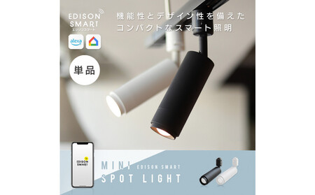 エジソンスマート ミニスポットライト 【ブラック】 福岡市