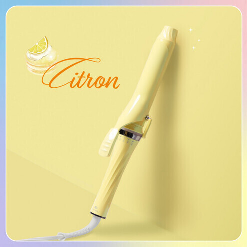 クレイツ マカロンカールアイロン 32mm 120℃～200℃ 海外対応 交流(コード)式 シトロン CCM-G32Y ヘアアイロン スタイリング ストレートアイロン コテ ヘアケア 家電 電化製品 美容 美容家電 福岡県 福岡市 福岡