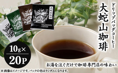 大蛇山珈琲 ドリップバッグコーヒー 10g×20P