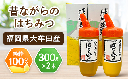 坂井養蜂場 昔ながらの蜂蜜 300g 2本組_調味料 はちみつ ハチミツ 蜂蜜_