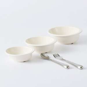 ユニバーサル食器セット(クラシックホワイト)