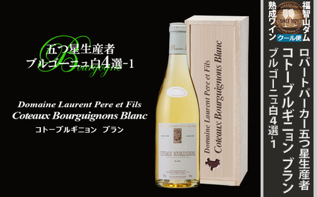 FD568 福智山ダム熟成 五つ星生産者ブルゴーニュ白4選-01 ワイン 白ワイン ブルゴーニュ 熟成ワイン
