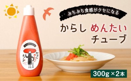 からし めんたいチューブ 300g×2本 計 600g 明太チューブ