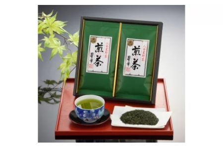 八女星野上級茶詰合せ（100g×2）【A5-250】農林水産大臣賞 玉露 高級茶 福岡県 八女市 星野村