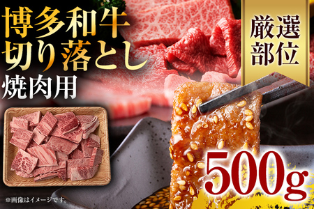 訳あり!博多和牛焼肉切り落とし 500g