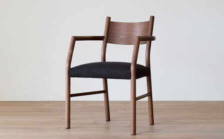 [HIRASHIMA] TIPO Arm Chair ( ウォールナット / オーク ) ダイニングチェア イス インテリア