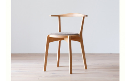 天然木チェア 椅子 ダイニング スタッキング / ウォールナット材 または オーク材 [HIRASHIMA AGILE Side Chair カプリス] 受注生産