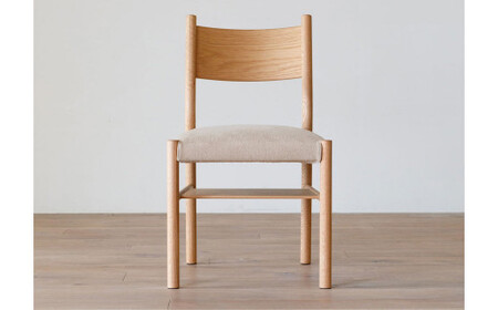 天然木 の上質な手触りと柔らかなかけ心地 ダイニングチェア / ウォールナット材 または オーク材 [HIRASHIMA] TIPO Shelf Side Chair リコ 受注生産