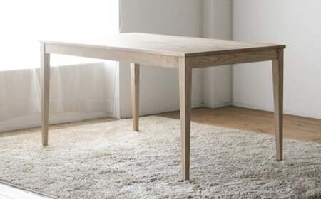 くりのスマートダイニング栗色 (幅140cm・国産栗材) / テーブル 机 木製 インテリア 家具 ダイニング 日本製 福岡県 柳川市