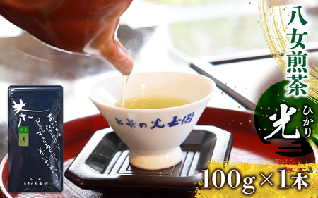 [八女茶] お茶の光玉園 煎茶「光(ひかり)」100g[メール便] 049-009