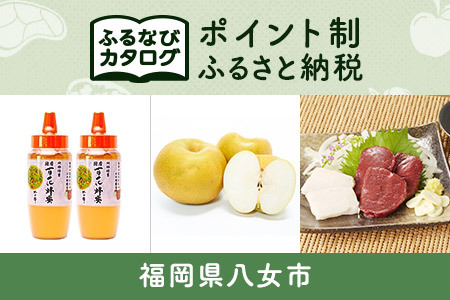 [有効期限なし!後からゆっくり特産品を選べる]福岡県八女市カタログポイント