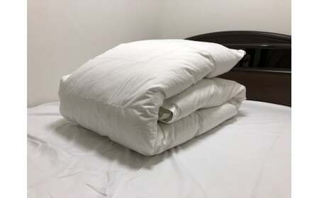 612.[恋のくに Bedding]洗える羽毛肌掛けふとん シングルサイズ