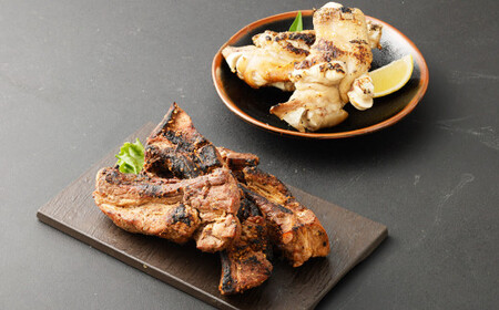 特製スペアリブ 約500g & 豚足 2本 セット タレ付き 豚肉 冷凍